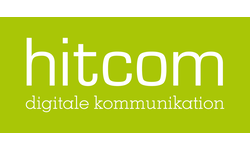 Logo der hitcom gmbh. 